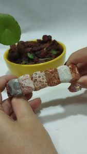 C0029  Coral Jade Hand Bar 珊瑚玉 手牌 镯子 手链 吊坠 首饰 玉石 配饰 Crystal Bracelet Bangles Pendants Papan Bracelets Jade Buckles Coral Jade with Collectible Value