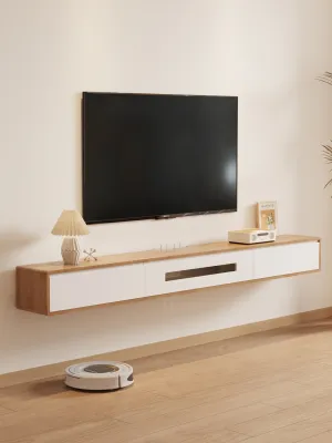 Suspended Ultra-thin Slim TV Cabinet for Small Homes