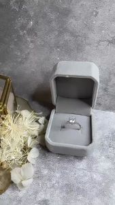 Cincin Wanita Diamond - Anti Karat - Anti Luntur - Fashionable - Silver 925
