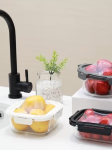 Wadah Penyimpan Makanan Sealware Set 3pcs Tutup Silikon Anti Bocor Anti Tumpah Food Grade