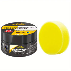 automotive plastic repair agent-interior and exterior plastic polishing wax scratch repair anti-aging cream suitable for tires