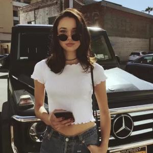 Vintage Wood ears O neck Short sleeve T-shirt 2023 New Woman Slim Fit t shirt tight tee Summer Retro Tops 6 colors
