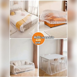 GREENSINDOOR Disposable Furniture Sofa Anti-dust Cover Suitable for Bed Sofa Protective Plastic Film Fully Cover