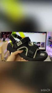 Giày Sandal Nam VENTO CALDILAC đế cao 4cm 3 quai ngang đế rất dày chống trơn