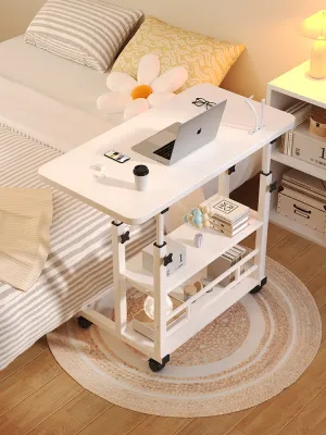 FWTDF | Bàn Học Đơn Giản Có Bánh Xe Điều Chỉnh Được