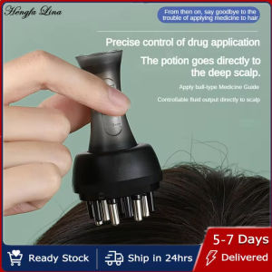 Hengfa Lina Mini Scalp Applicator Liquid Comb Portable Massage Comb Essential Oil Liquid Guiding Massager Anti Hair Loss Scalp Care Tools