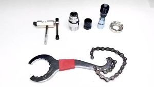 6PC Bike Tool Set Kit MTB Road Bike Bicycle Maintenance Tools Kit Bicycle Tools Wrench Chain Whip Whain Remover Repair Tool