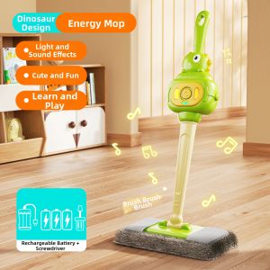 HUANGEN | Role Playing Cleaning Set for Toddler Broom and Dustpan