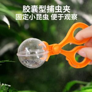 Handheld InsectCatcher Creative Bug Catching Tool Bee Spider Insects Clamp Science Experiment Toys for Children above 6 Years