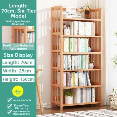 Storage Bookshelf Full Organization Cabinet
