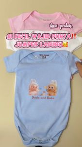 Labubu / Baju Bayi Motif Labubu / Jumper Bayi Labubu