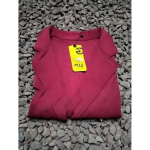 BLAZER SCUBA KERAH KANCING JAKET outfit terbaru