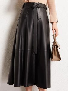 XMO | High Waist Slim Fit A-Line Skirt