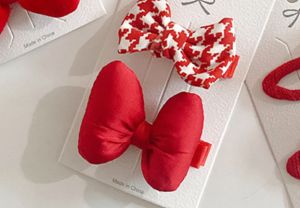 KYII Children girl Bow hair clips Korean baby princess Hair accessories 102a004