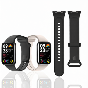 Quick-release Liquid Silicone Solid Color Strap for Xiaomi Bands