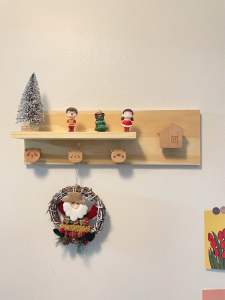 ชั้นวางของติดผนัง ชั้นไม้ติดผนัง พร้อมส่ง