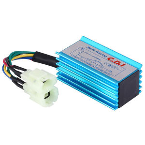6 Pins Racing CDI AC Box+Ignition Coil for Most of the 50 - 250cc ATVs Scooters Mopeds and Go-karts