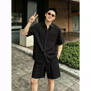 OUMULONG | Summer Lightweight Breathable Linen Suit