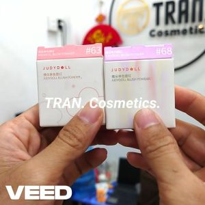Phấn Má Hồng Judydoll Má Hồng Judydoll Đơn Sắc Lên Màu Chuẩn Kết Cấu Hạt Nhỏ Mịn Dễ Tệp Vào Da - TRAN.Cosmetics.