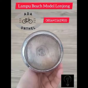 LAMPU BOSCH SEPEDA ONTHEL - LAMPU BOSCH MODEL LONJONG - LAMPU BOSCH - BOSCH