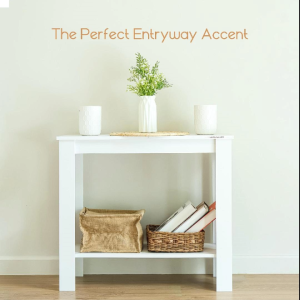 Living Gallery Hallway Table Oak Wood Dimension | Console Table: L80xW29.8xH71cm LG 026