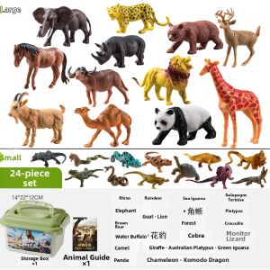 XINGE | Childrens Miniature Simulated Animal Model Toy Set