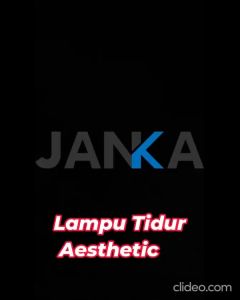 JANKA Lampu Tidur Aesthetic Tema Islami & Dekorasi Idul Fitri