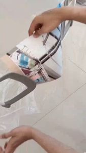 Rak Jemuran Gantungan Baju Hanger Balkon Apartemen Serbaguna