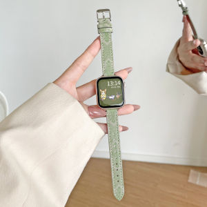 Uhada | Leather Strap for Apple Watch Fine Female Design