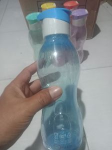 Botol minum 500 ml plastik tutup flip top kencang BPA free