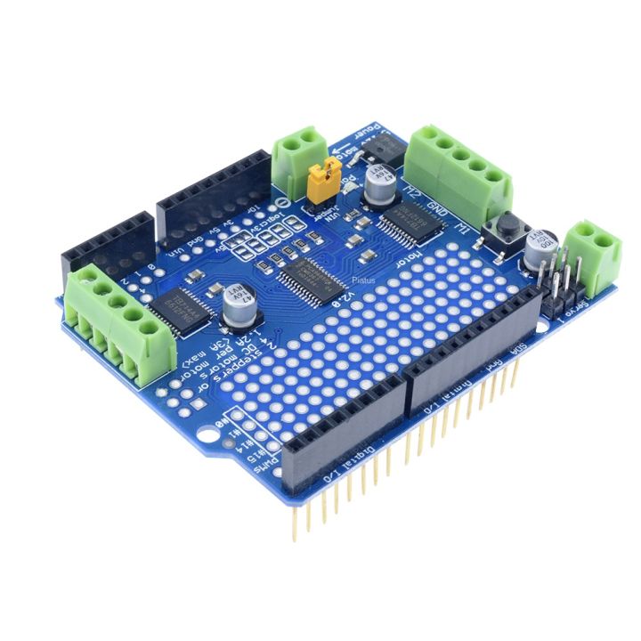 Módulo Driver Motor Stepper Servo Robot Pwm I2C TB6612 Stepper Motor PCA9685 Servo Driver Shield V2 For Placa Arduino Tb6612 Pca9685 Motores Paso A Paso - 3
