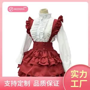 Best-Seller on Douyin Cyberpunk Mechanical Ji Lolita Skirt Gothic Style LolitaAI Queen Special Effect Dress cos