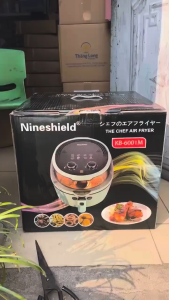 Nồi Chiên Không Dầu Nineshield 8L Thiết Kế Mặt Kính Sang Trọng Nhiệt Đối Lưu- Bảo Hành 12 Tháng-CONVEENIENCE Shop