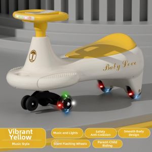 ROMADA | Anti-Tip Swinging Slide Car 1-8 Years Old