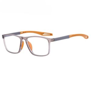 Fashion TR90 Reading Glasses for Men Spring Leg Sports Presbyopia Glasses Anti Blue Light Glasses +100 ~+400