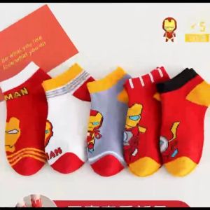 Kids Socks 5pairs set Marvel-Cartoon Boy Socks Cotton Socks boy socks chrildren