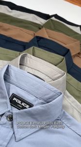 POLICE Kemeja Polos Basic Cotton Soft Regular Fit Lengan Panjang Pria\\n\\n Pengenalan Kemeja Polos Basic Cotton Soft Regular Fit\\n\\nKemeja Polos Basic Cotton Soft Regular Fit adalah pilihan sempurna bagi para pria yang mencari kenyamanan dan kualitas tinggi dalam setiap penampilan mereka. Dengan desain lengan panjang, kemeja ini cocok untuk acara sehari-hari dan acara formal. Kemeja ini memiliki ukuran regular fit, sehingga memberikan ruang gerak yang cukup tanpa mengorbankan penampilan yang rapi.\\n\\n Spesifikasi Produk\\n\\nBerikut adalah spesifikasi produk dari Kemeja Polos Basic Cotton Soft Regular Fit:\\n\\n- Tinggi model: 186 cm, menggunakan ukuran L\\n- Toleransi ± 1 cm\\n- Detail produk: Kemeja lengan panjang, kancing depan, regular fit, material Cotton Soft, bahan halus & nyaman\\n- Label perawatan: Cuci terpisah, gunakan detergen lembut, hindari sinar matahari langsung, jangan gunakan pemutih, setrika dengan suhu rendah\\n\\n Keunggulan Bahan Cotton Soft\\n\\nBahan Cotton Soft yang digunakan pada Kemeja Polos Basic Cotton Soft Regular Fit memiliki banyak keunggulan, antara lain:\\n\\n- Halus dan nyaman saat dikenakan\\n- Menyerap keringat dengan baik\\n- Lembut dan ringan\\n- Tidak mudah kusut\\n- Tahan lama\\n\\n Cara Perawatan Kemeja Polos Basic Cotton Soft Regular Fit\\n\\nBerikut adalah cara perawatan yang disarankan untuk Kemeja Polos Basic Cotton Soft Regular Fit:\\n\\n Cara mencuci kemeja\\n\\n- Cuci terpisah\\n- Gunakan detergen lembut\\n- Hindari sinar matahari langsung\\n- Jangan gunakan pemutih\\n\\n Cara menyimpan kemeja\\n\\nUntuk menyimpan kemeja dengan baik, pastikan:\\n\\n- Kemeja sudah kering sebelum disimpan\\n- Simpan di tempat yang kering dan teduh\\n- Jangan simpan di tempat yang lembab atau berdebu\\n\\n Tips Memilih Ukuran Kemeja Polos Basic Cotton Soft Regular Fit\\n\\nBerikut adalah tips memilih ukuran kemeja yang tepat:\\n\\n Cara menentukan ukuran kemeja yang pas\\n\\n- Ukur lingkar dada, pinggang, dan panjang lengan Anda\\n- Bandingkan dengan ukuran standar yang disediakan oleh produsen\\n- Pilih ukuran yang paling sesuai dengan hasil pengukuran\\n\\n Tips memilih ukuran kemeja sesuai bentuk tubuh\\n\\n- Jika Anda memiliki bentuk tubuh yang ramping, pilih ukuran regular fit atau slim fit\\n- Jika Anda memiliki bentuk tubuh yang gemuk, pilih ukuran regular fit atau loose fit\\n\\n Kesimpulan\\n\\nKemeja Polos Basic Cotton Soft Regular Fit adalah pilihan yang tepat bagi para pria yang mencari kenyamanan dan kualitas tinggi dalam setiap penampilan mereka. Dengan bahan Cotton Soft yang halus dan nyaman, desain lengan panjang, dan ukuran regular fit, kemeja ini cocok untuk acara sehari-hari dan acara formal. Pastikan untuk merawat kemeja dengan baik agar tetap awet dan tampilan selalu rapi.\n}