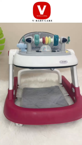 Xe Tập Đi Cho Bé Chữ U V-BABY 606 Đa Năng Tạo Cho Bé Hướng Cố Định Khi Di Chuyển