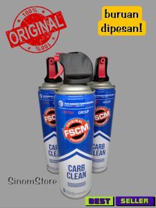 carbuclener fscm pembersih injeksi carb clean 500ml pembersih injektor
