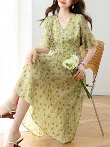 DAIXIANGFEIZI | Summer Elegant Waist Cinched Dress