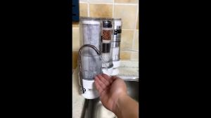 Tixx Water Purifier Water Filter Complete Set 3 Stages Filter Household Home Kitchen