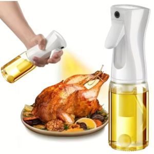 200ml 300ml 500ml Premium Oil Spray Bottle Refillable Kitchen Cooking Olive Oil Dispenser For BBQ Baking Salad