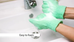 Deep Exfoliating Bath Body Mitt | Panghilod Loofah Shower Glove Scrub Elastic Bathroom Tool