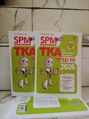 spm plus seri pendalaman materi tka tes kemampuan akademik untuk sd/mi 2026 joko sugiarto erlangga dan dilengkapi kunci jawaban