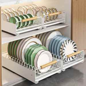 SHUQUE | Pull-out Durable Dish Organizer