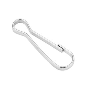 Móc Khóa Vải Rèm Bằng Thép Không Gỉ 304 Móc Khóa Túi Móc Treo Móc Nối Móc Kẹp Rèm Phụ Kiện Trang Sức Thời Trang DIY Lệ Thanh Ni