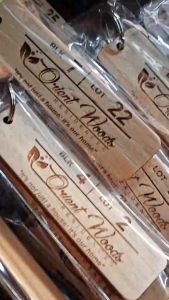 Customized Wooden Key Tags/ Keychain for Hotels/Resorts with your Logo and Room Number