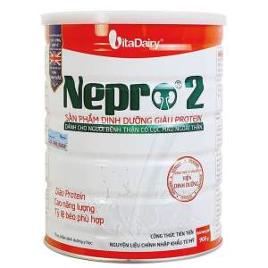 ( Tích Áp Đổi Quà )Combo 3 Lon Sữa 900g Nepro 2 Vitadairy Giàu Protein Dành Cho Người Thận Có Lọc Máu Ngoài Thận