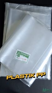 Plastik PP Lebar 23 & 25 Tebal 06 23x35 23x40 25x40 Kantong Bening Transparan Snack Keripik