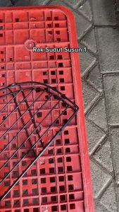 RAK SUDUT KAMAR MANDI SUSUN SATU TERMURAH BERKUALITAS